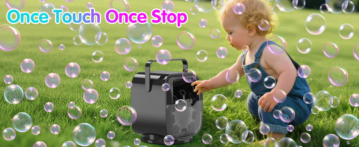 Bubble machine for kids