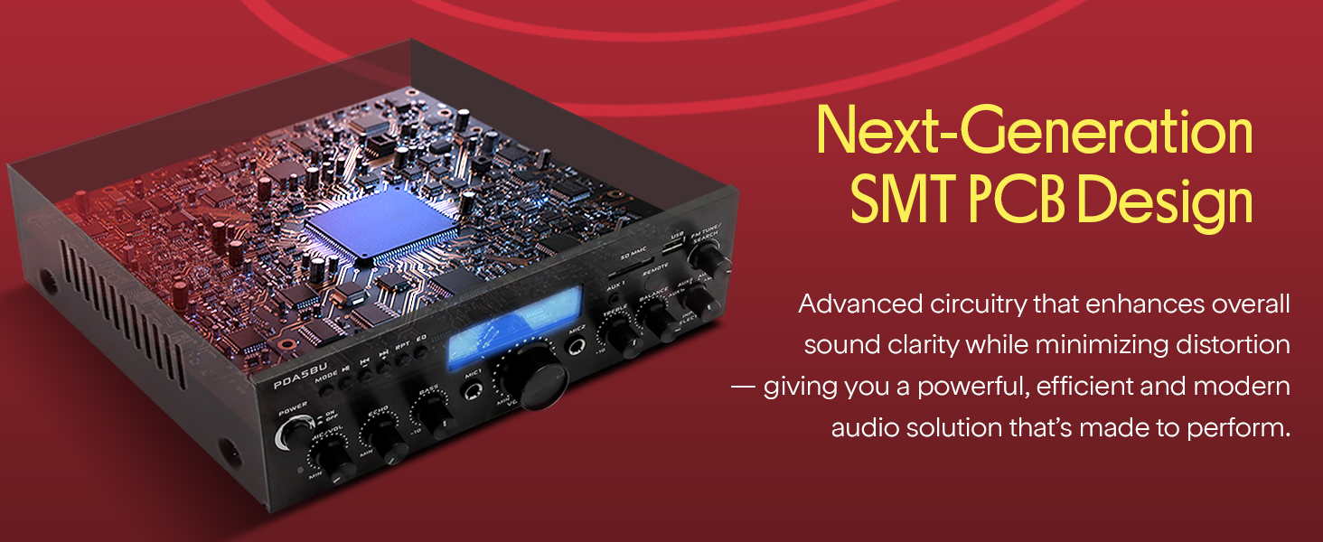 home theater audio stereo system components amplifier bluetooth receiver amp with amplificador