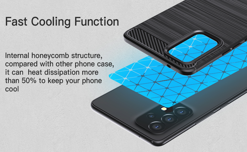 Natbok Case for Samsung Galaxy A53 5G with [2 Pack] Screen Protectors