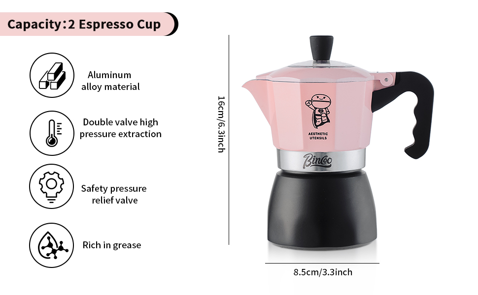bincoo espresso coffee maker