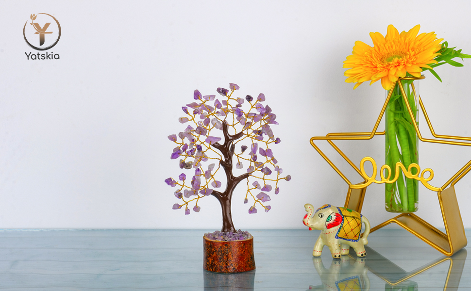 amethyst crystal tree