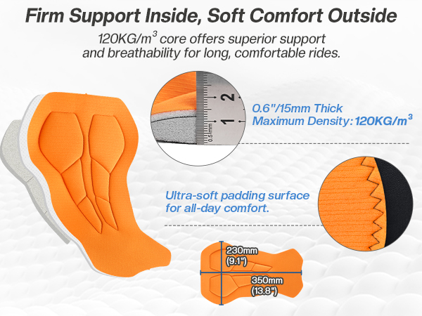 Amazon.com: ARSUXEO Men's Padded Bike Shorts Cycling Shorts