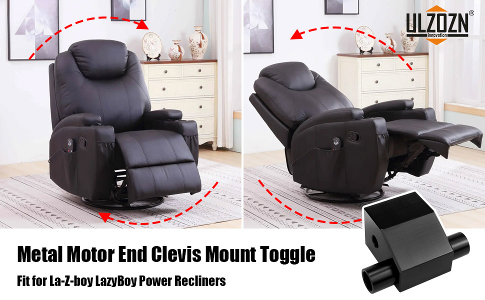 Metal Motor End Clevis Mount Toggle Fit for LaZboy