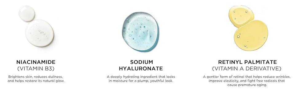 Retinol Serum for Face Anti Aging, Anti-Wrinkle Formula to Smooth Fine Lines, Enhance Firmness