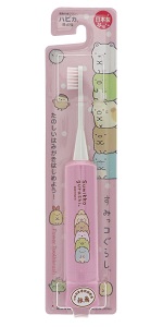 Amazon | すみっコぐらし ハピカ 電動歯ブラシ ピンク | 歯間