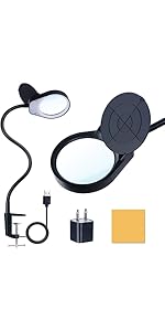 Magnifying glass with Light 