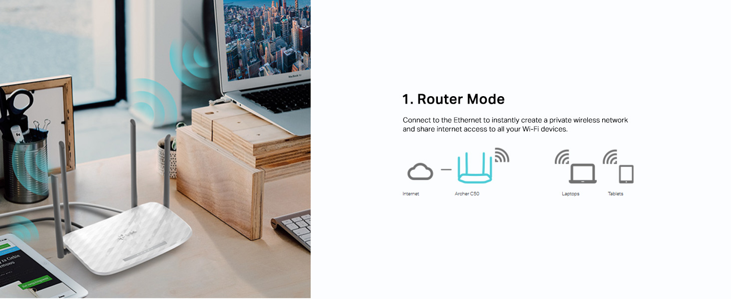 Archer C50 AC1200 Wireless Dual Band Router