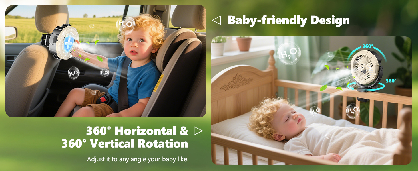 misting fan portable