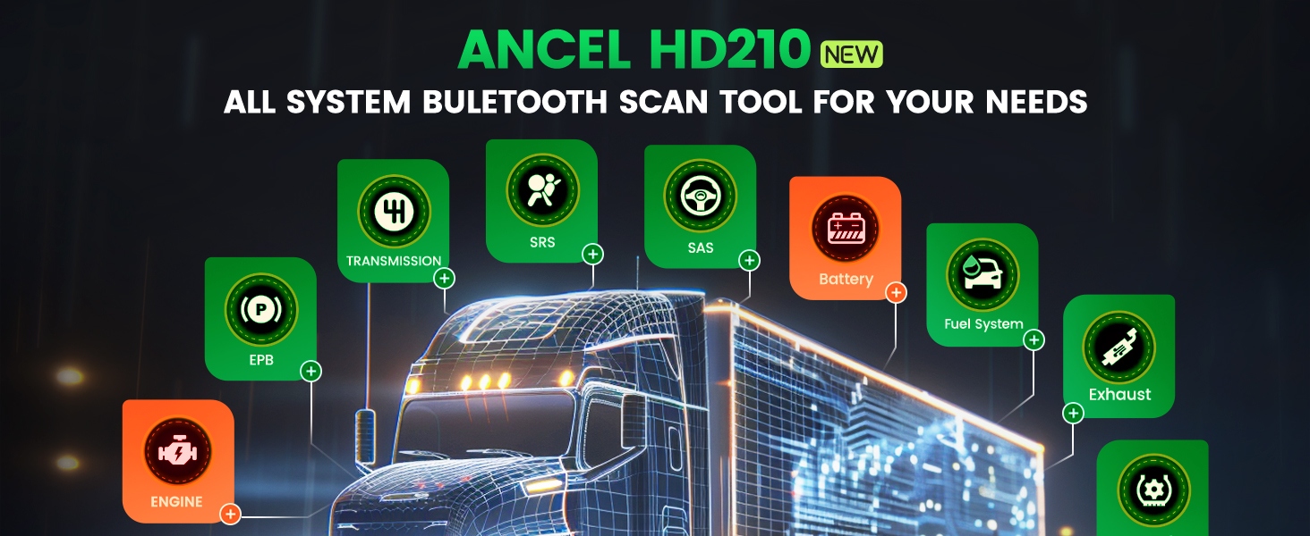heavy duty truck scan tool