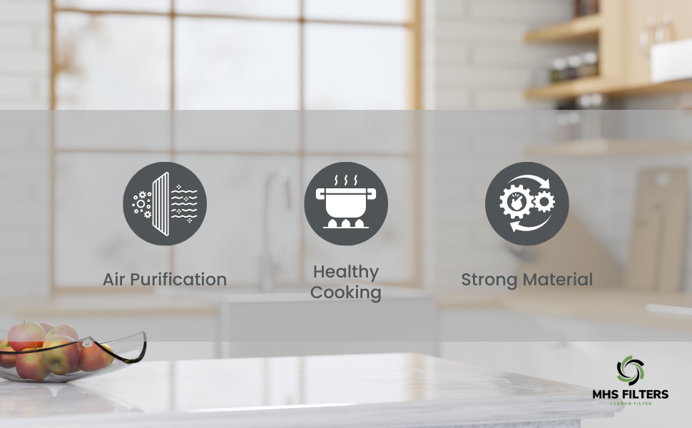 Charcoal Filter for Range Hood for GE JXCF72, WB02X24842