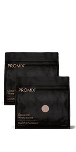 Promix Nutrition Whey Isolate Protein Powder grass fed grass finished clean no artificial flavors 