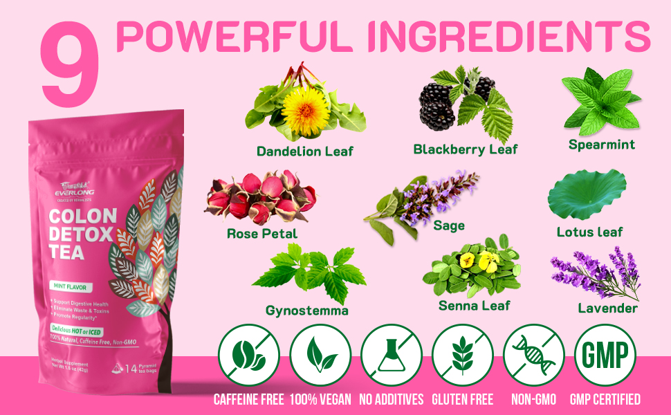 9 POWERFUL INGREDIENTS