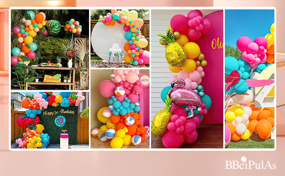 Malibu Party Balloons