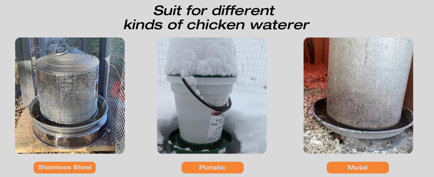 chicken water heater