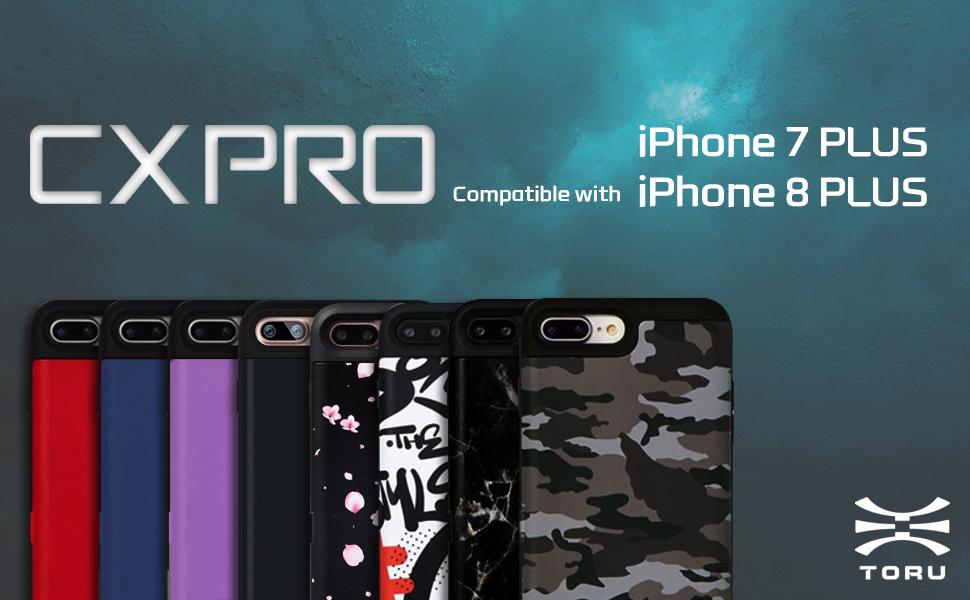 Apple - 21Y-SB-8-1 RORU Amazon.com: TORU CX PRO for iPhone 8 Plus/iPhone 7 Plus Case