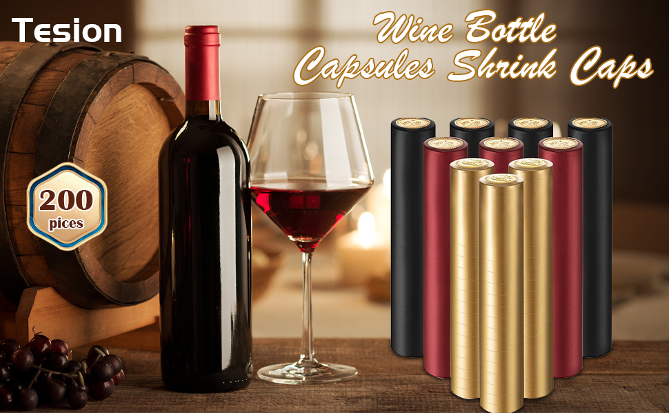 PVC Heat Shrink Capsules Wine Shrink Wrap Wine Bottle Capsules for Wine