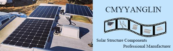 SOLAR PANEL MOUNTING BRACKETS 7PCS