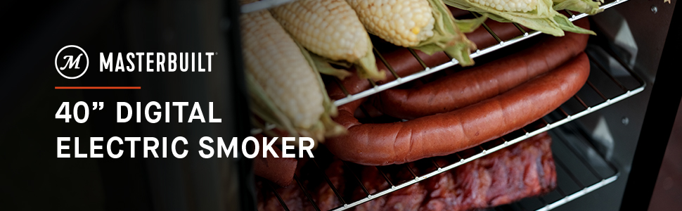 Masterbuilt 40 inch Electric Smoker BBQ Smoker Grill Master Built Smoker