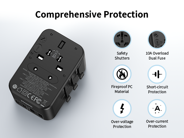 MOMAX Universal Travel Adapter