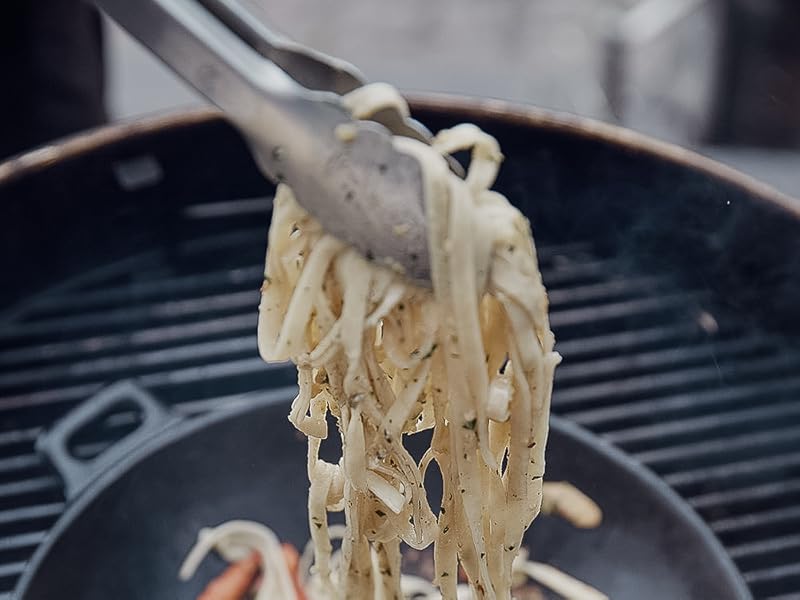 SANTOS XXL Grillzange für Grill und Küche, Edelstahl, 53 cm Amazon.de