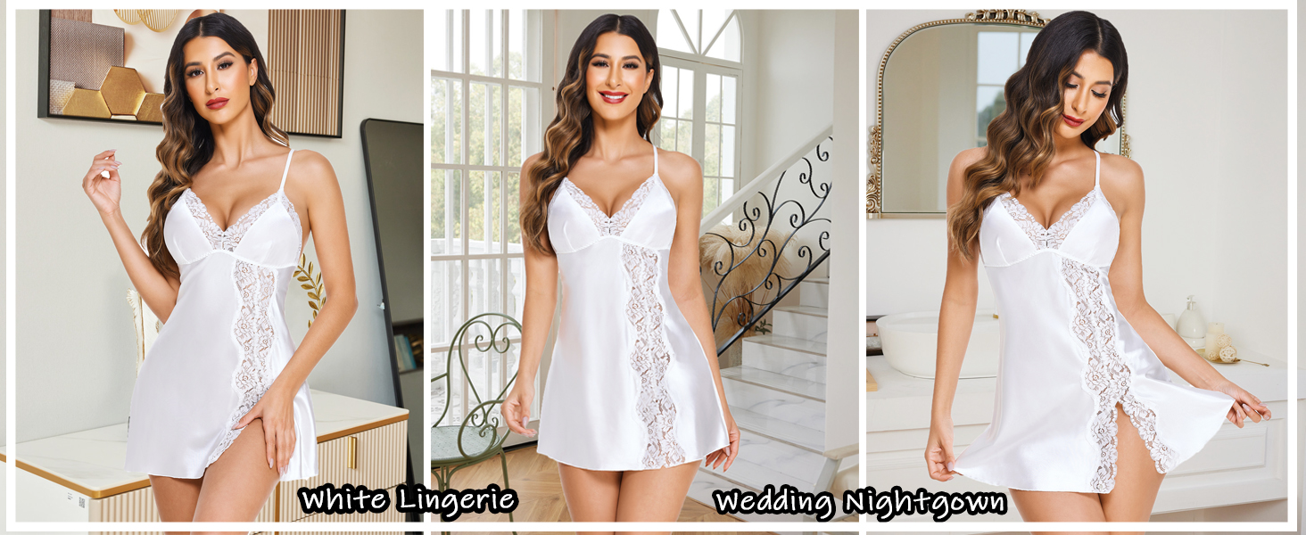 Lace Chemise Nightgown