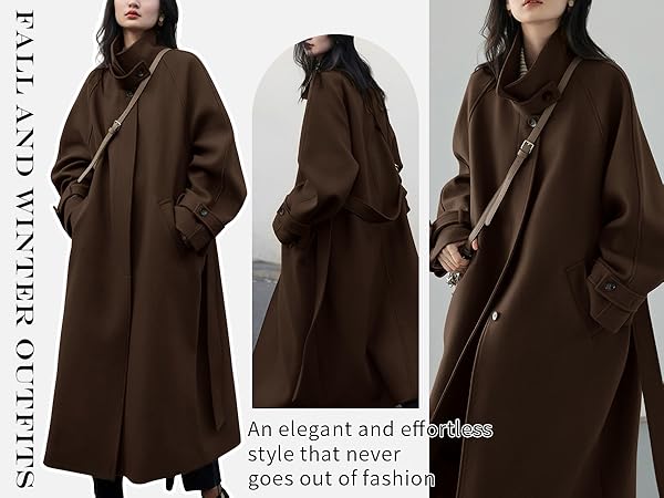 Amazon.com: chouyatou Women's Winter Hidden Single Breasted