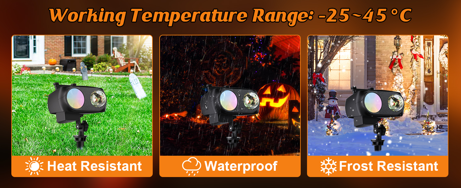 halloween projector lights outdoor