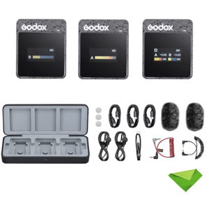 Amazon | Godox MoveLink II M2 ワイヤレス ラベリア マイク