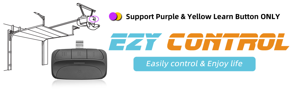 Garage Remote Control For Garage Door Opener Chamberlain Liftmaster Craftsman Etc Opener Has Yellow Or Purple Learn Button On Motor Frequency 310 315 390mhz Control 3 Doors Amazon Com Garage Remote Control For Garage Door Opener Chamberlain Liftmaster Craftsman Etc Opener Has Yellow Or Purple Learn Button On Motor Frequency 310 315 390mhz Control 3 Doors Amazon Com