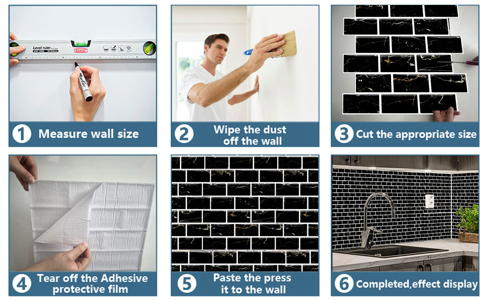 3d wall panels peel and stick