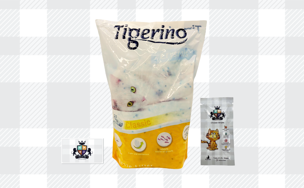AETN Creations Tigerino Crystals Cat Litter Sensitive 5L Cat Litter