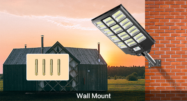 solar street lights outdoor