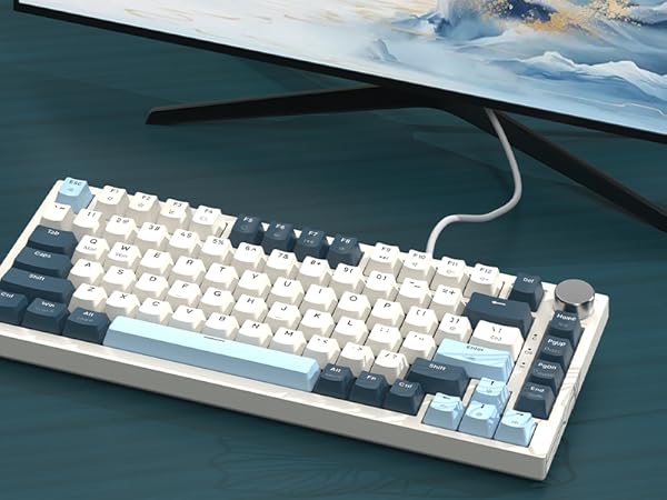 Amazon.com: ATTACK SHARK K85 Rapid Trigger Gaming Keyboard