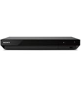 Sony UBP-X700U 4K Ultra HD Home Theater Blu-ray DVD Player 4K upscaling, HDR10, Hi Res Audio, Dol...