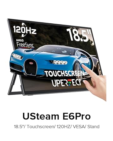 uperfect 18.5'' touchscreen 120hz