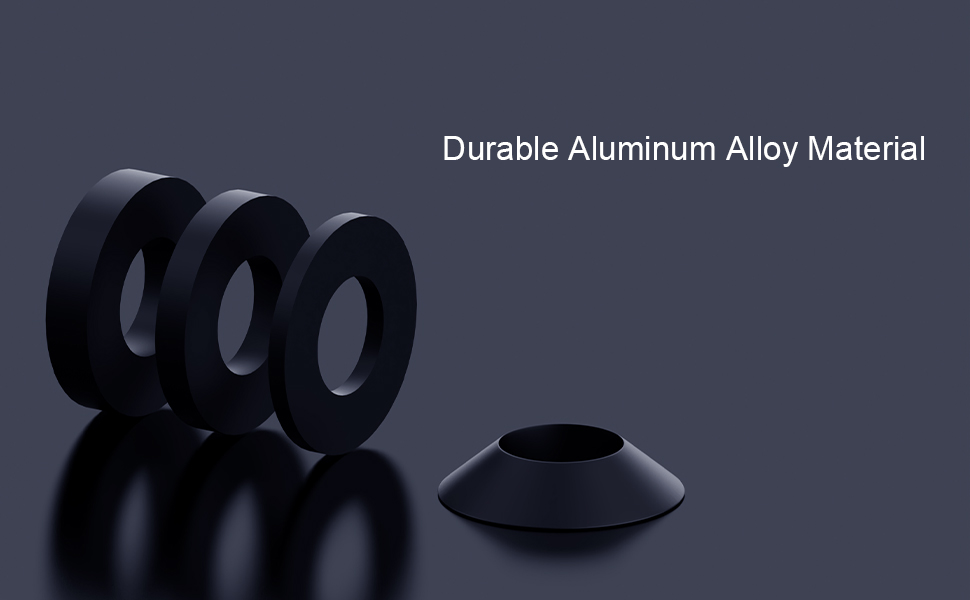 NICEDACK Pack of 4 Aluminium Alloy Washers for M12 Bicycle