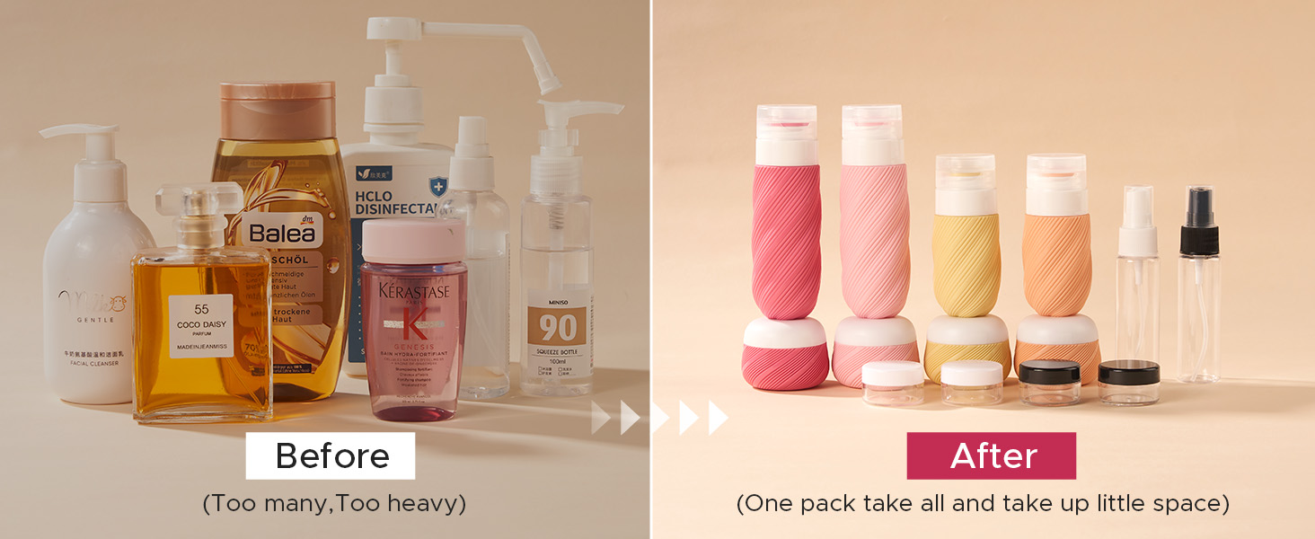 Travel Shampoo and Conditioner