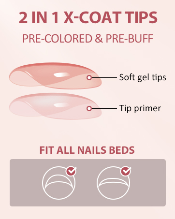 2 in 1 X-coat Tips