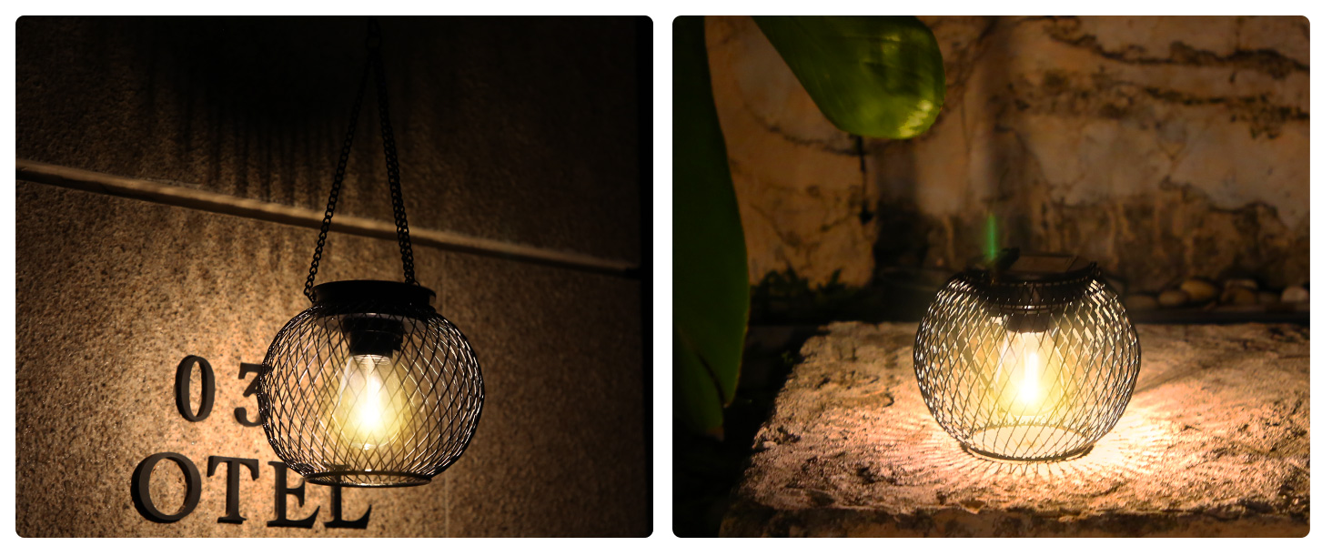 Solarlampen für Garten Draußen