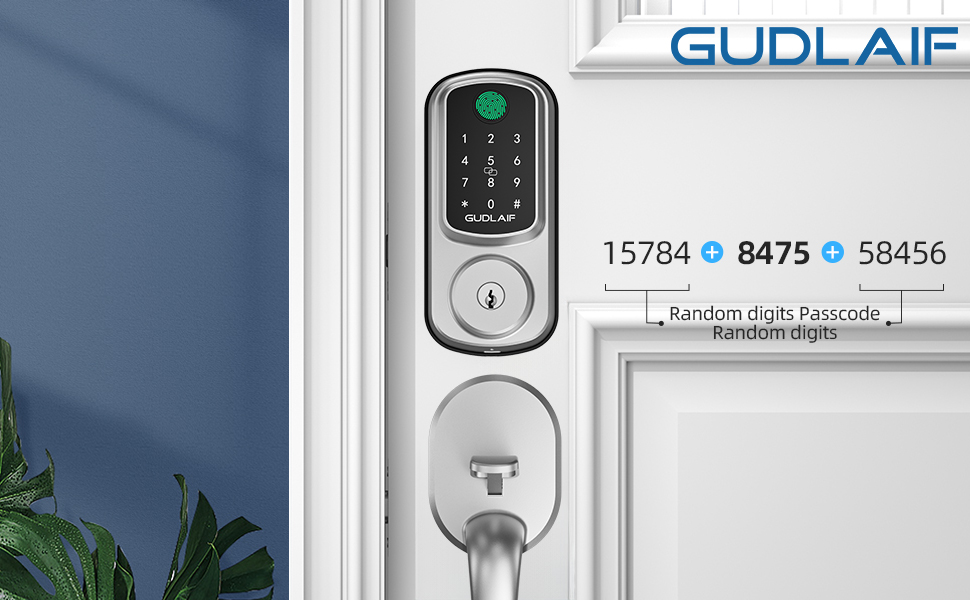 Keyless Entry Door Lock with Handle