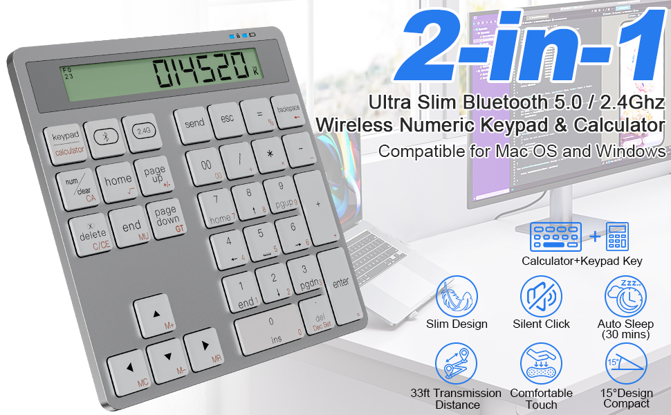 Bluetooth Number Pad