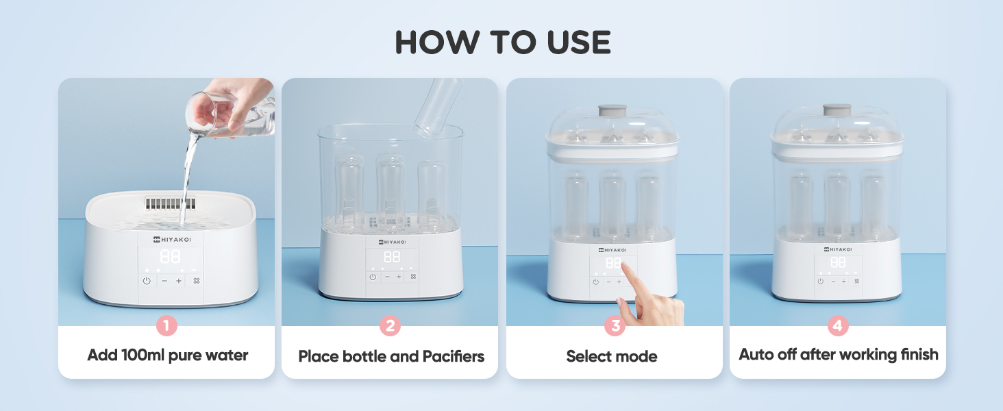 Baby Bottle Sterilizer and Dryer