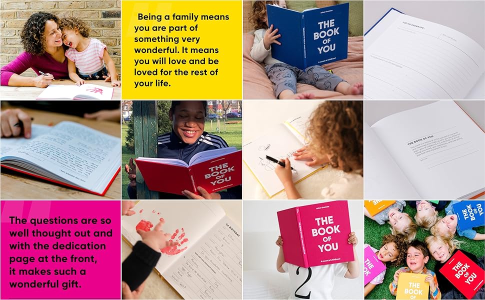 Colour Chronicles Baby Memory Book, Scrapbook for Children, Childhood