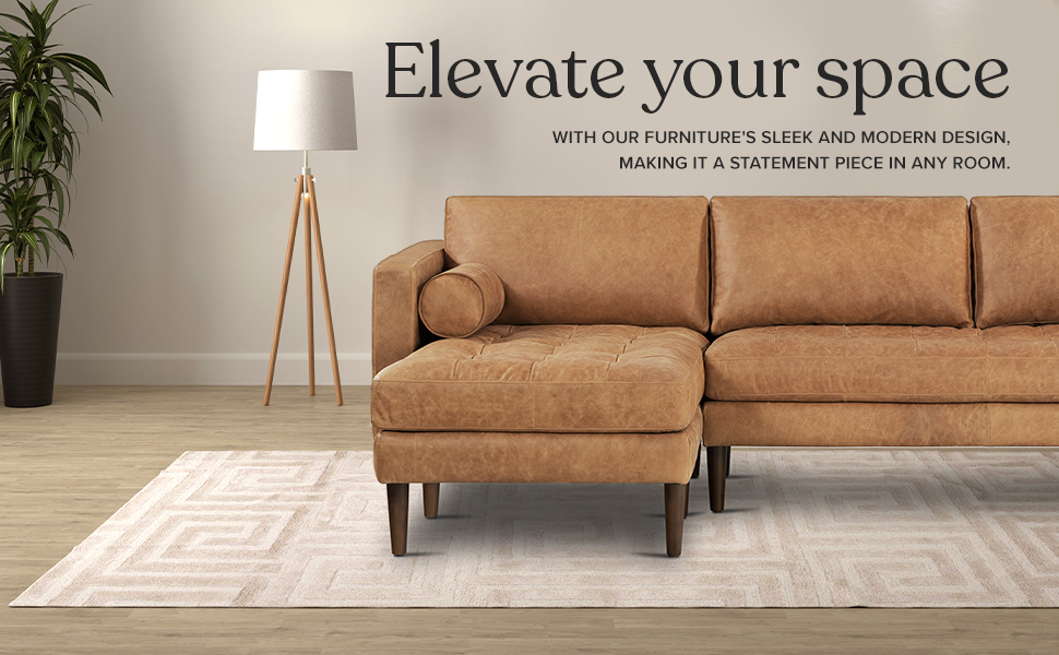 Napa left sectional sofa