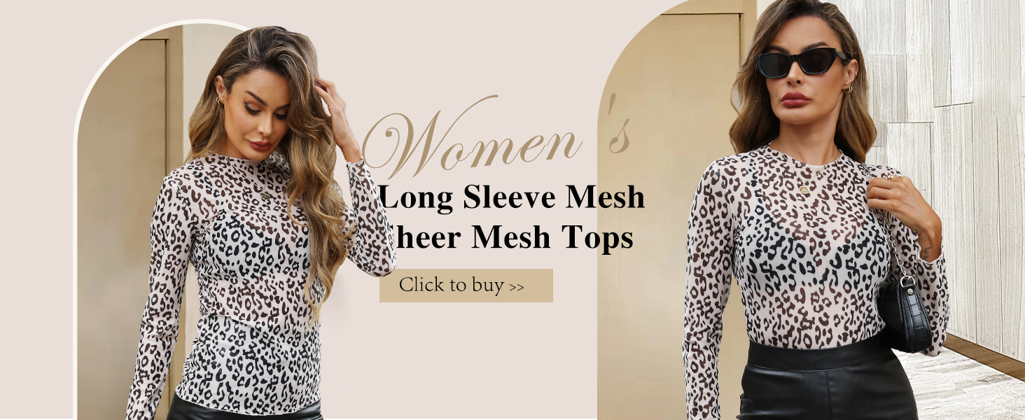 white Floral Mesh Top for Women