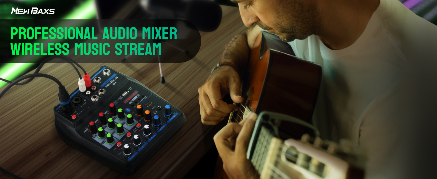 DJ mixer audio