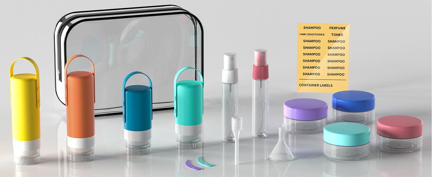 Botellas de Viaje Silicona