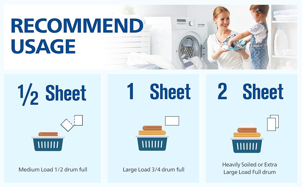 APPTRIN Laundry Detergent Sheets Ultra Concentrated Laundry Strips