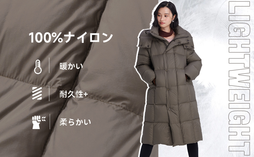Amazon.co.jp: [Umo] ロングコート レディース ベンチコート