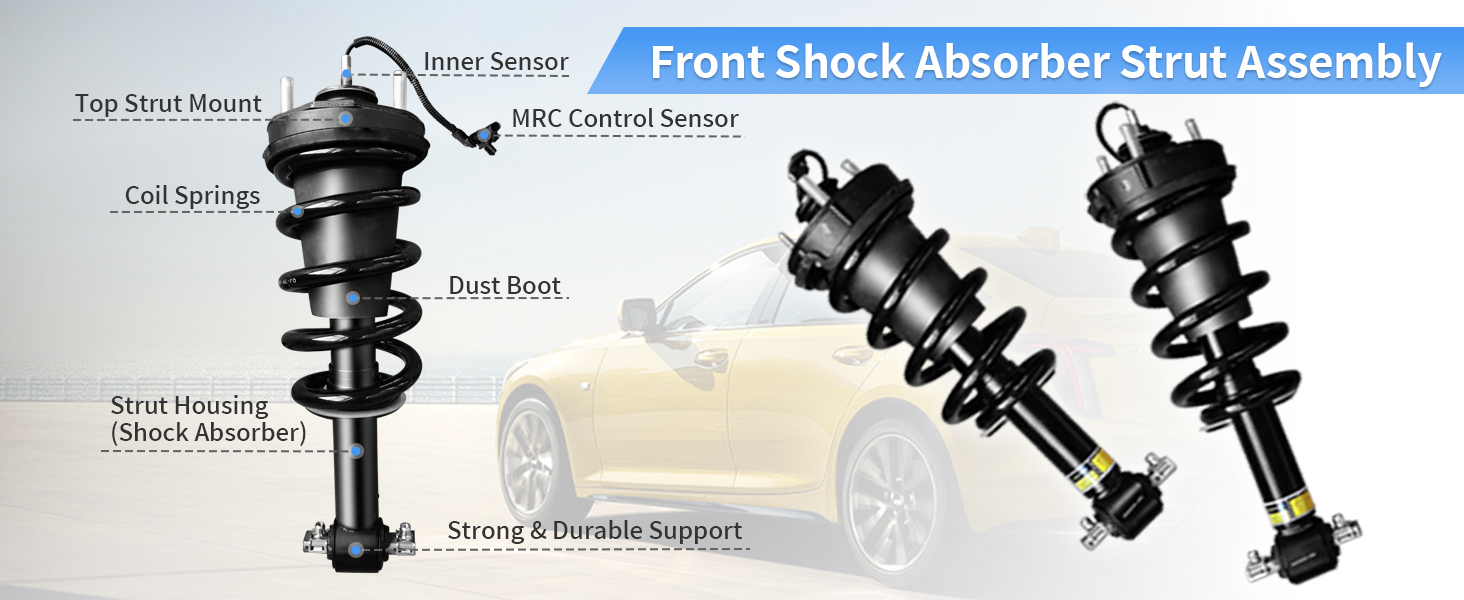 front shock strut assembly